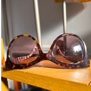 Dolce & Gabbana Sunglasses Women's Cat Eye DG4311 31667E Havana on Print Rose